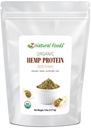 Pólvora de cáñamo orgánico - Deslumbrado deslumbrado - Superalimento de base vegetal para los mohothies, sacudidas, sustitución de la comida, picaduras Recetas - Raw, Vegan, No GMO, Gluten Gratis - Bulk 5 lb Tamaño