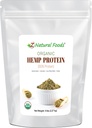 Pólvora de cáñamo orgánico - Deslumbrado deslumbrado - Superalimento de base vegetal para los mohothies, sacudidas, sustitución de la comida, picaduras Recetas - Raw, Vegan, No GMO, Gluten Gratis - Bulk 5 lb Tamaño