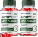 rize labs Shortcuts Keto Gummies, Shortcuts Keto for Advanced Weight Loss, Shortcuts Keto ACV Supplement for Energy and Metabolism, Short Cuts Gomitas Review (120 Gummies) (Pack of 2)