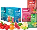 Ener-C Variety Pack Multivitamin Drink Mix Powder Vitamin C 1000mg &amp; Electrolytes with Real Fruit Juice Natural Energy &amp; Immune Support for Women &amp; Men - Non-GMO Vegan & Gluten Free - 30 Count