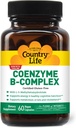 Country Life Coenzyme B-Complex, 60 Capsules – Apoya Energía & Metabolismo, Mood & Cognitive Function – Vegan, Gluten-Free, Bioavailable B Vitaminas con Choline