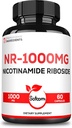 Satoomi NAD Nicotinamide Riboside - NR 1000mg Suplemento - 60 Cuenta por 30 días