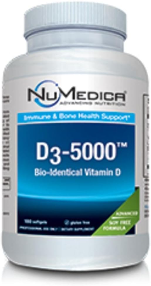 NuMedica - D3 5000 Grande - Vitamina D3-180 softgels
