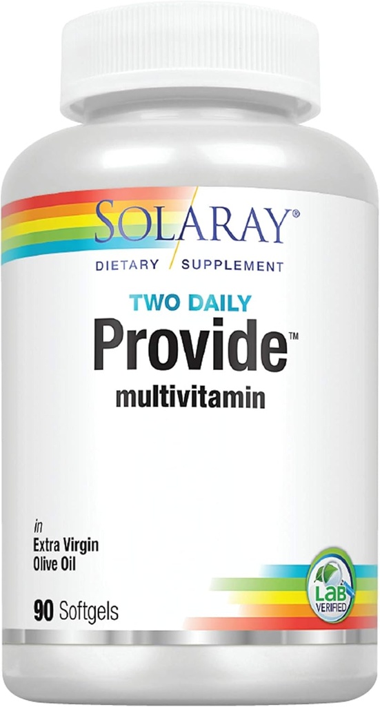 SOLARAY Proporcione Multivitamin Silencio Dos diarios