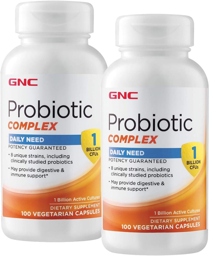 Complejo Probiótico GNC Necesidad diaria - 1 billón CFUs - Twin Pack