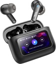 TOZO ColorPods Earbudos inalámbricos con pantalla táctil Anulación activa del ruido Anulación del oído Buds 4 Mics ENC Clear Call Deep Bass in Ear Bluetooth 5.4 Auriculares Long Playtime IPX6 Waterproof 32 EQs vía APP