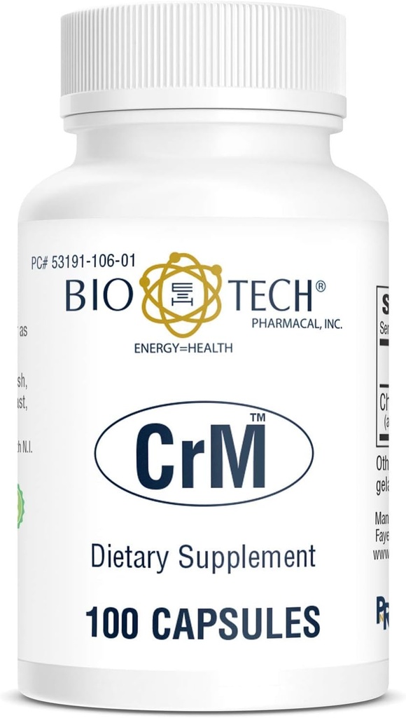 BioTech Pharmacal - CrM- 100 Count