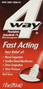 4Way Fast Acting Nasal Spray for Adults and Children 12+, Sinus Congestion Relief and Nasal Congestion Relief Nasal Spray - 1 Fl Oz Spray Bottle