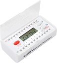 e-Pill 6 Alarm Pocket Timer - Pill, Vitamina y Medicina Recordación de medicamentos - Fácil de escuchar y establecer