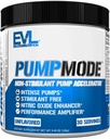 Bomba de EVLMode Nitric Oxide Suplemento - Bomba de Booster Nitric Oxide Pre Workout Polvo con glicerol y betaine para el crecimiento y resistencia de la recuperación muscular - Estim Free Pre Workout Drink (Unflavored)