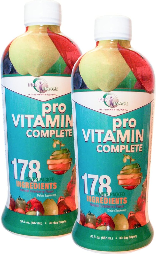 Pro Vitamin Complete Liquid Vitamin - 2-30 Oz Bottles.