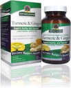 Respuesta de la naturaleza Turmeric y jengibre Capsules 90 Conde ← Apoyo Conjunto Silencioso libre de gluten Vegan