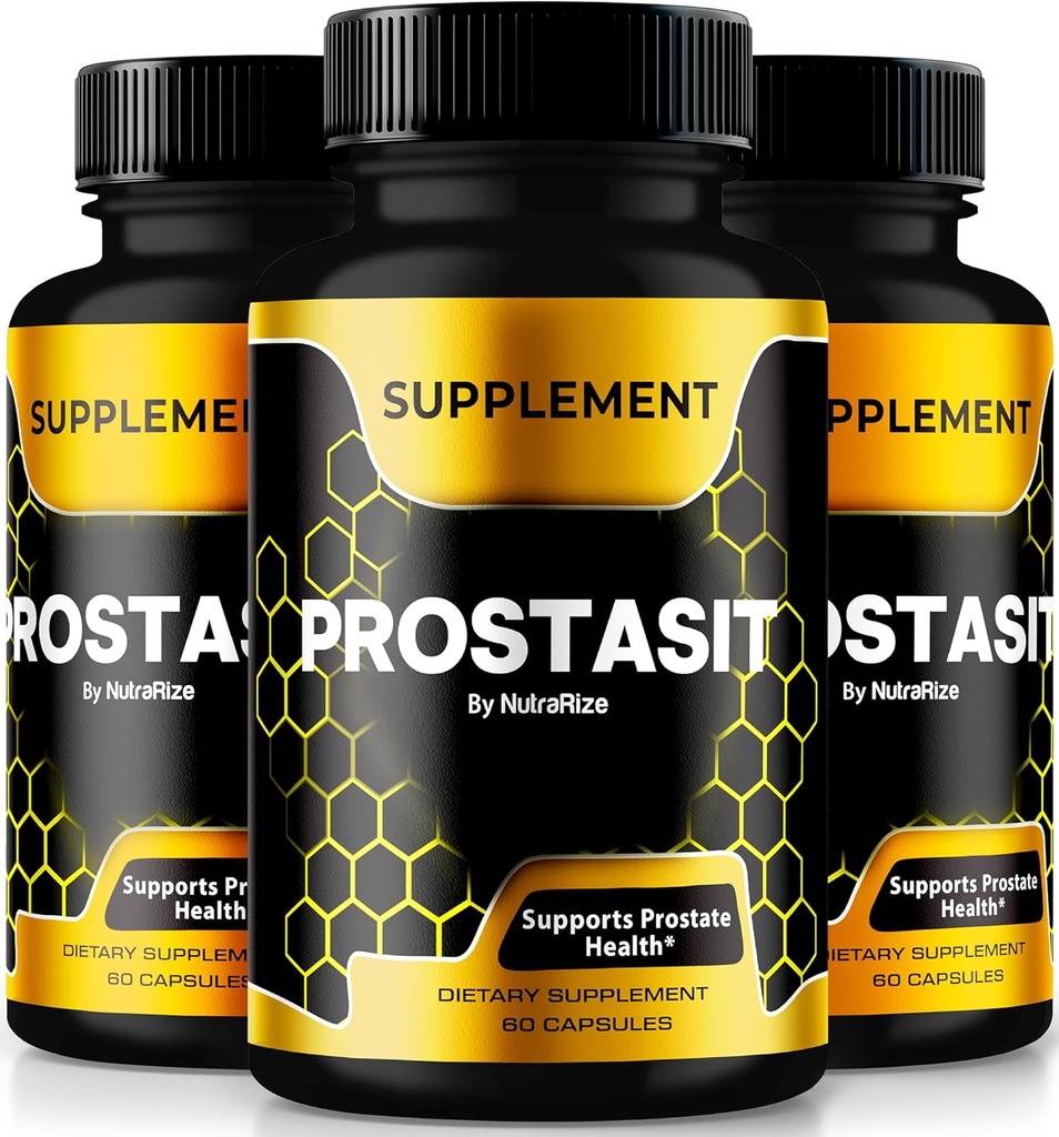 (3 Pack) Prostasit Capsules, All Natural Premium Formula to Support Prostate Heath, Suplemento Oficial de Salud y Bienestar, Prosta Sit Pastillas Reseñas (180 cápsulas)