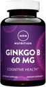 MRM Ginkgo B, 60 mg, 60 cápsulas vegetarianas