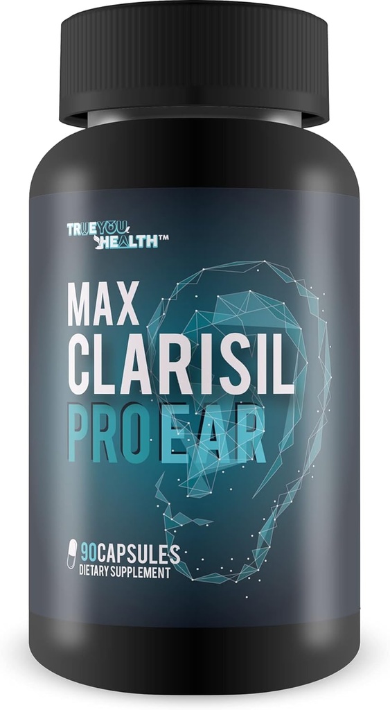 Max Clarisil Pro Ear - Asistencia para la pérdida de oídos - Fórmula Natural Turmérica Basada en Apoyar la inflamación reducida " Mejor salud del oído - Max Clarisil Pro Hearing Loss Suplemento