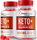 NutraRize (Pack of 2 Rapid Charge Keto + ACV Gummies to Support Global Health, All Natural Apple Sider Vinegar, Keto Plus ACV Gummy Formula, Gomitas Review (120 Gummies)