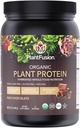 SOTRU Pólvora orgánica de proteínas veganas - Pólvora de proteínas de base vegetal con superalimentos verdes, enzimas y probióticos - USDA Certified Organic, Non-GMO, Gluten-Free - Chocolate 18.5 oz, 21 Servings
