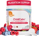 Zahler ChildCalm, Kosher Fruit Punch Magnesio Chewable para Niños - Calma Natural, Mood Support, y Relax - Calming Kids Magnesium Suplementos Niños Magnesio, 60 Tablets
