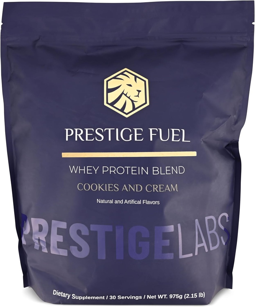 Prestige Fuel Natural Protein Whey e Isolate Blend Cookies y Cream Flavor (30 Servimientos)