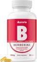 Berberine HCL 500mg - Apoya el metabolismo saludable, el corazón y el sistema inmunológico* - No Gluten-Free, Vegeterian Safe - 60 cápsulas