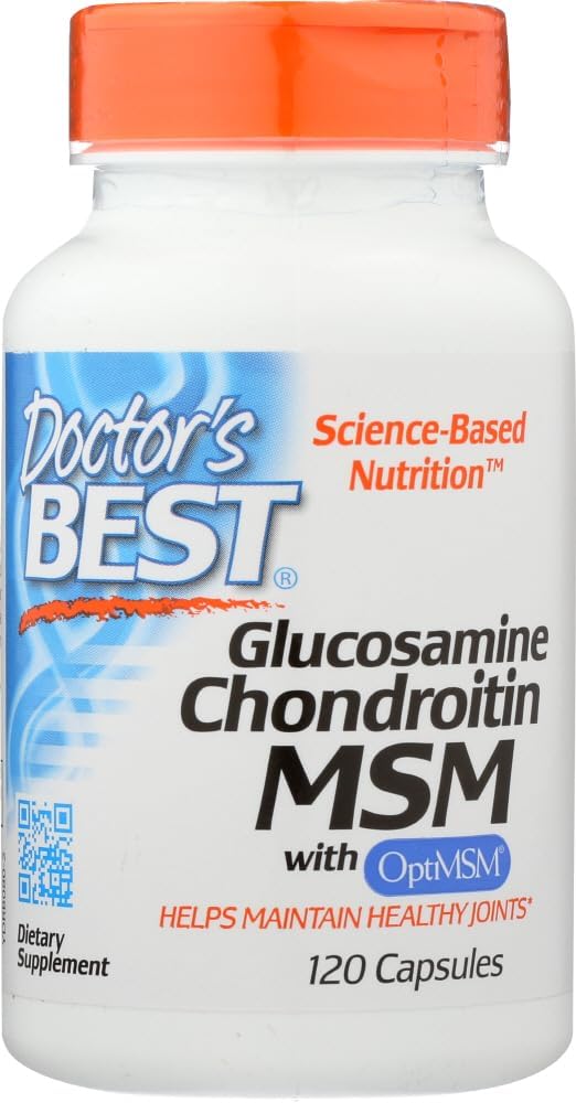 Mejor Glucosamina/Chondroitin/MSM, Capsules, 120 Conde