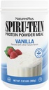 NaturalezasPlus SPIRU-TEIN, Vainilla - 2.12 lbs - Spirulina Protein Powder - Vitaminas &amp; Minerales for Energy - Vegetariano, Gluten Gratis - 32 Servings