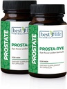 Best Life Herbals Prosta-Rye - Suplemento Prostata Natural para Hombres Experimentando una Prostata Ampliada, Urination Frequent, Overactive Bladder - 2 Botellas, 60 cápsulas
