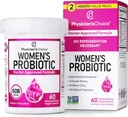 yhn Mujeres Probióticas 50 Billones CFU Capsules, suplemento probiótico para Mujeres con 50 Billones CFUs Plus Ingredientes clínicamente Probadas,60 Ct.