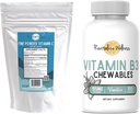 Aglomeración ← Fina vitamina C, 454 Actuaciones, y Vitamina B3 Chewables (Vanilla), 300 Actuaciones