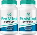 rize labs ProMind Complex Supplement, Organic Memory Supporting Formula, ProMind Complex to Strengthening The Brain, ProMind Complex Usado para Boost Memory, Pro Mind Reviews (120 cápsulas) (Pack of 2)