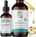Astragalus Tincture - Apoyo al Sistema Inmunitario, Apoyo Respiratorio, Apoyo al Sistema Digestivo, Maca, Suplemento Herbal - 2 Fl Oz