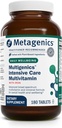 Metagenics Multigenics Cuidado intensivo Multivitamina con hierro - Suplementos dietéticos para todos los días - con hierro, quercetina, beta-caroteno, ácido ascórbico &amp; Más - No GMO - Sin gluten - 180 Tabletas