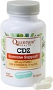 Quantum Health CDZ Immune Support Suplemento Vitamina C 500 mg, Vitamina D 1000 IU Plus Zinc 15 mg Complejo completo de apoyo al bienestar corporal - Boosto diario de inmunidad para hombres de mujeres - 60 cápsulas