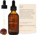 Reishi Mushroom Extracted Fruitbody Mushroom Tincture TEN Wellness Booster, Mejorar el sueño, Balance Hormonas (60 Servings)