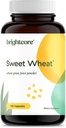 Nutrición Sweet Wheat, Listo para tomar verdes atléticos, Super Verdes con enzimas digestivas para la salud digestiva y la picadura de inmune, 180 Wheatgrass Juice Powder Capsules