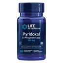 Pyridoxal 5'-Phosphate Caps—Vitamin B6, 100 mg, Bioactive B6 for Cardiovascular, Kidney & Nerve Health—Gluten-Free, Non-GMO, Vegetarian—60 Vegetarian Capsules