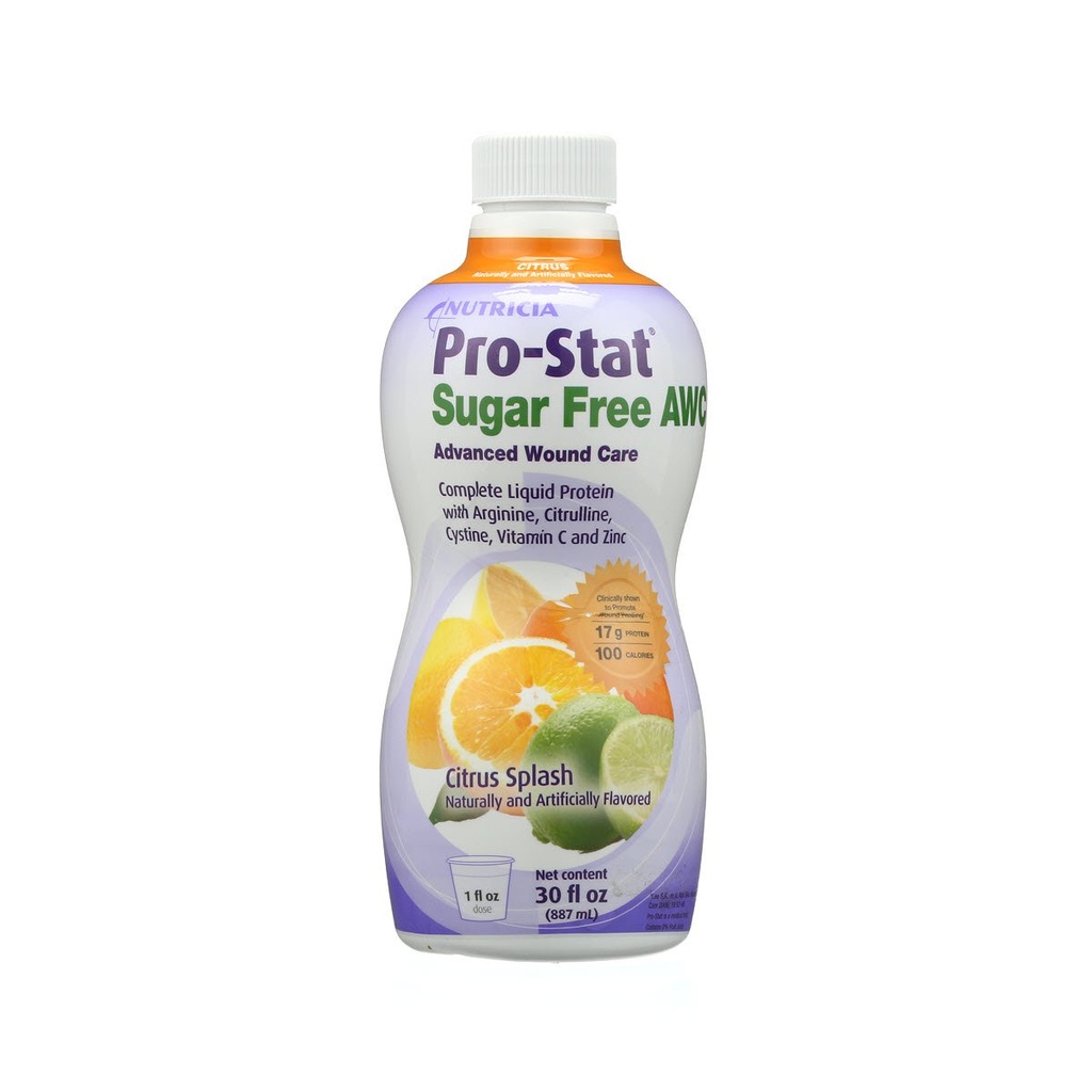 Pro-Stat AWC (Advanced Wound Care) Liquid Citrus Splash 30oz Botella por nutrición médica EE.UU.