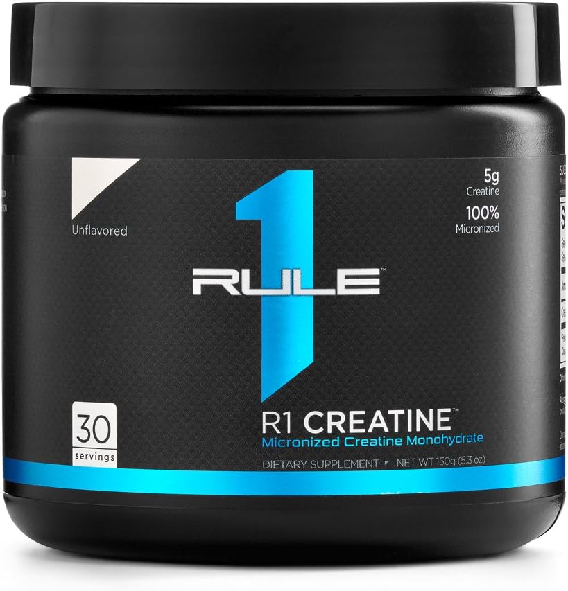 Regla 1 Proteínas R1 Creatina, (Sin sabor, 30 Servimientos)