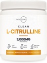 Tipo Zero L-Citrulline Base Polvo, 3000mg Por Serving - 100 Servimientos