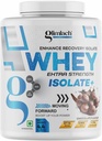 GLIMLACH Whey Extra Strength Isolate + Protein Powder for Muscle Support " Recovery, Vegetarian - Primary Source Whey Isolate (4.4LBS, Chocolate)