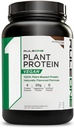 Regla 1 R1 Proteína vegetal, Chocolate Fudge - 1.28 lbs Polvo - 20g Proteína vegana + Aminoácidos naturalmente ocurridos - 20 Servimientos