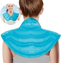 Comfytemp Ice Pack for Neck Shoulders Pain Relief, Resuable Large Gel Shoulder Cooling Wrap for Upper Back, Cold Compress Physical Therapy for Cervical Injuries, Men Women Gift