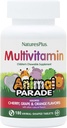 NaturalezasPlus Animal Desfile Multivitamínico Chewable para Niños - 180 Tablas con Forma de Animales - Sabores Naturales - Vegetariano, Gluten Gratis - 90 Servimientos