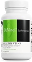 DAVINCI Laboratorios Veinas saludables - Suplemento dietético para apoyar la salud vascular y la estructura adecuada de las verduras de la pierna* - con vitamina C, Diosmin y Más - Sin gluten - 60 cápsulas vegetales