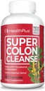 Health Plus Super Colon Cleanse: 10-Day Cleanse -Detox TEN 12 Cleanses, 480 Conde (Package puede variar)