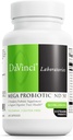 DAVINCI Laboratorios Mega Probiótico ND 50 - Suplemento Probiótico No Aéreo con Fibra Prebiótica - Digestiva &amp; Apoyo a la Salud Inmune* - Gut Support with Beneficial Bacteria* - 60 cápsulas vegetarianas