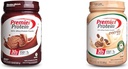 Premier Protein Powder, Chocolate Milkshake & Café Latte, 30g Protein, 1g Sugar, 100% Whey, Keto Friendly, Gluten Gratis, 17 Servings, 23.9 Ounce (2 Pack)