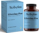 Lactoferrina Suplemento con Probióticos para Mujeres Hombres - Estimula El Sistema Inmunitario, Regula Metabolismo de Hierro, Digestión, Apoyo Inmunitario- 60 cápsulas Veg