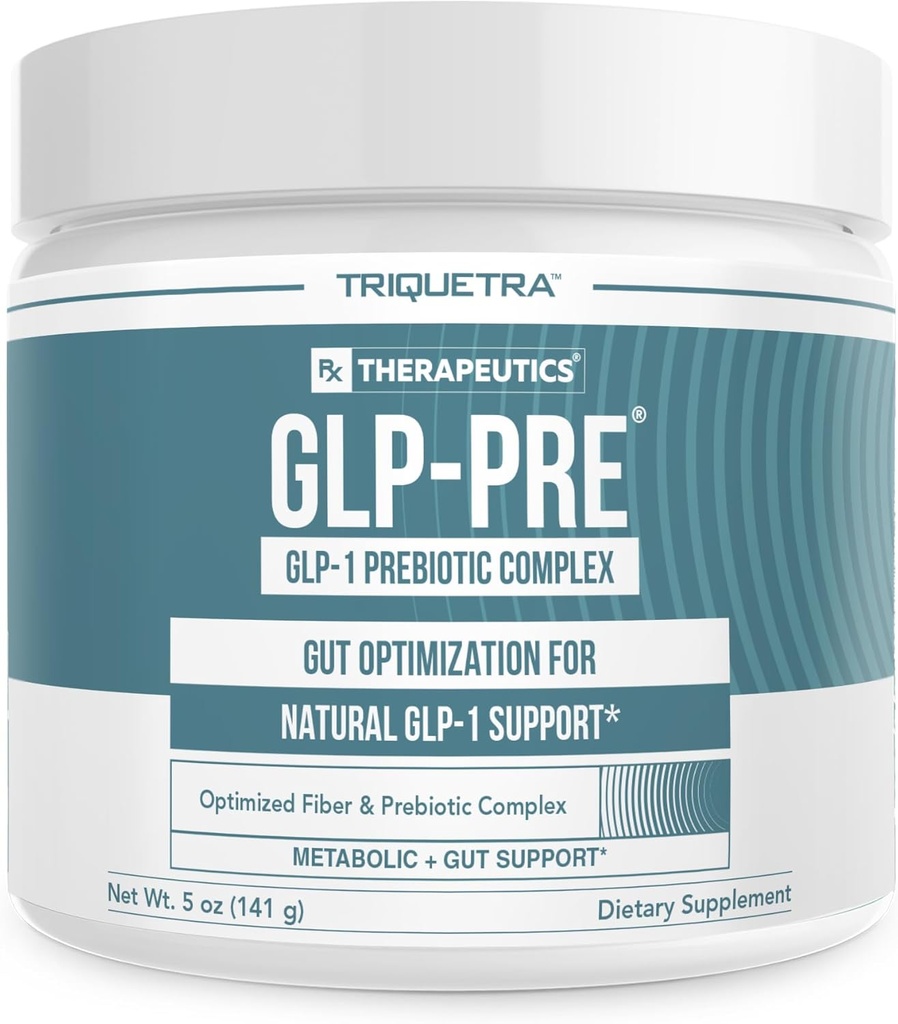 GLP-PreTM – Complejo de fibra prebiótica optimizado - Optimización Gut-Microbiome para el soporte natural GLP-1 Pathway " Metabólica Wellness - Incluye fibras no digeribles clínicamente estudiadas - 30 servicios