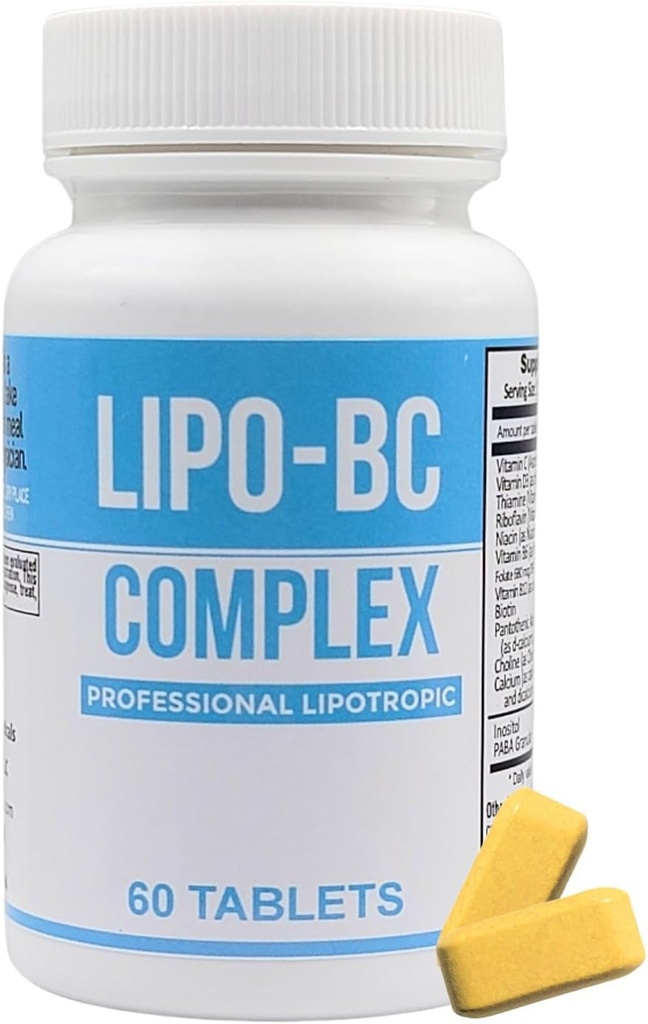 Complejo Lipo-BC, Lipo BC (60 Tablets) Fabricado por Legere Pharmaceuticals para ES Global